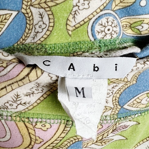 CAbi - Paisley Fit & Flare Skirt - Sz. M - Picture 3 of 5